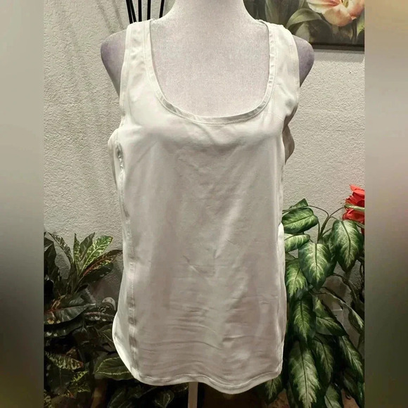 Lululemon Athletica white tank tops size 10 - Picture 1 of 10
